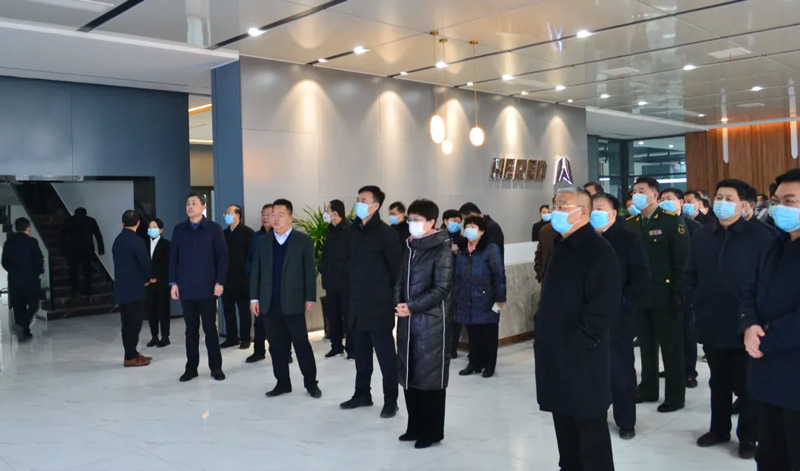 Proyectos clave de Liaocheng La delegación gubernamental visitó Hered